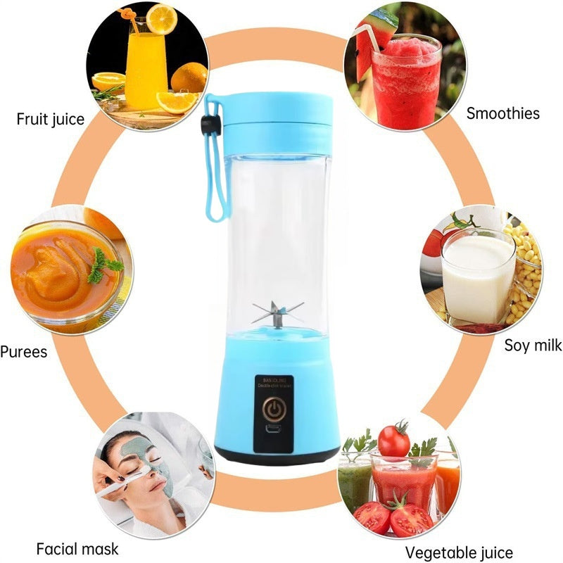 Cordless Portable Personal Size Blender-USB Rechargeable Blender for Smoothies a