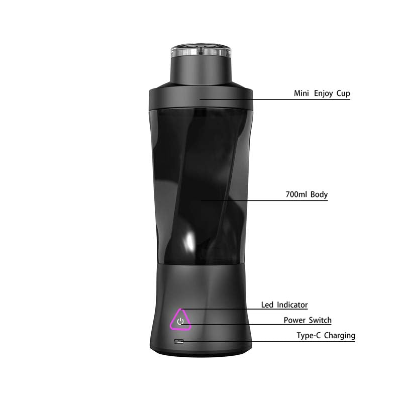 Portable USB Rechargeable Blender Cup 700ML High Speed Personal Electric Blender