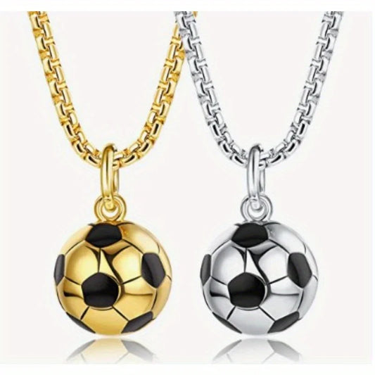 Football Necklaces for Men Sports Lover Boys Gifts